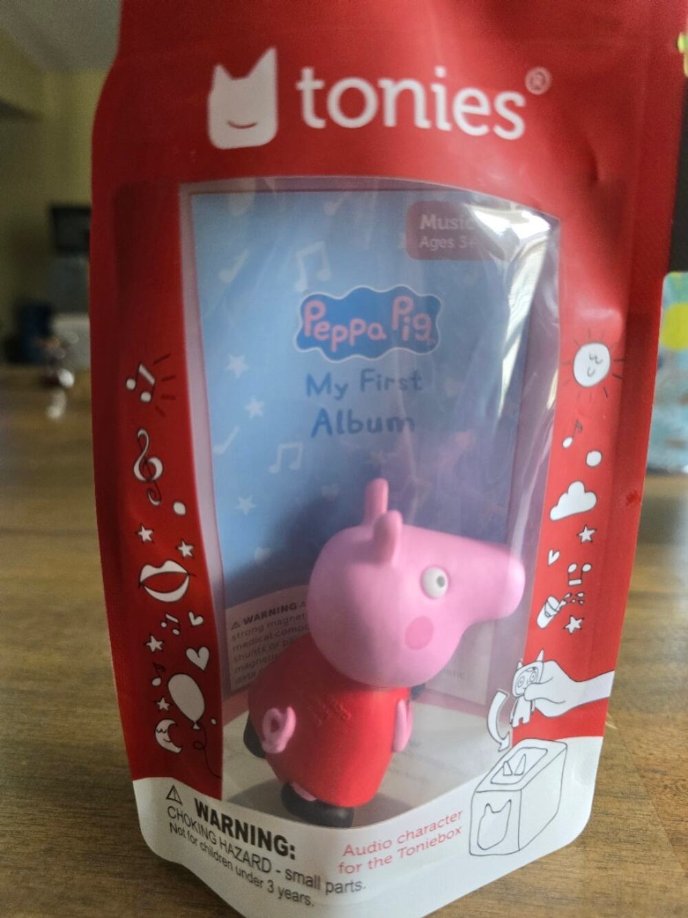 Tonies Peppa Pig My First Album Audio Play Character Figure NIB Sealed